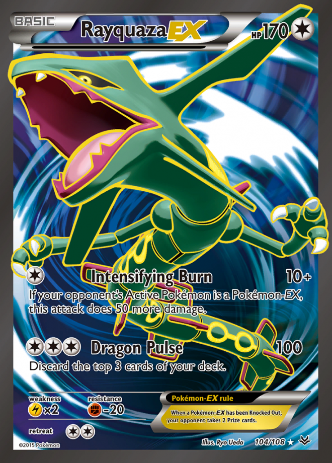 M Rayquaza EX #105 Prices, Pokemon Roaring Skies