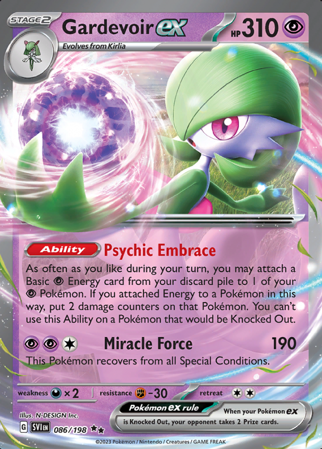 Pokemon Primal Clash Mega Gardevoir-EX #106 