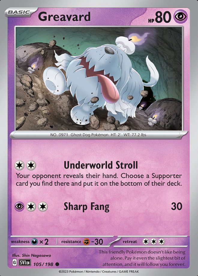 Scarlet & Violet Card List - Pokemon TCG - DigitalTQ