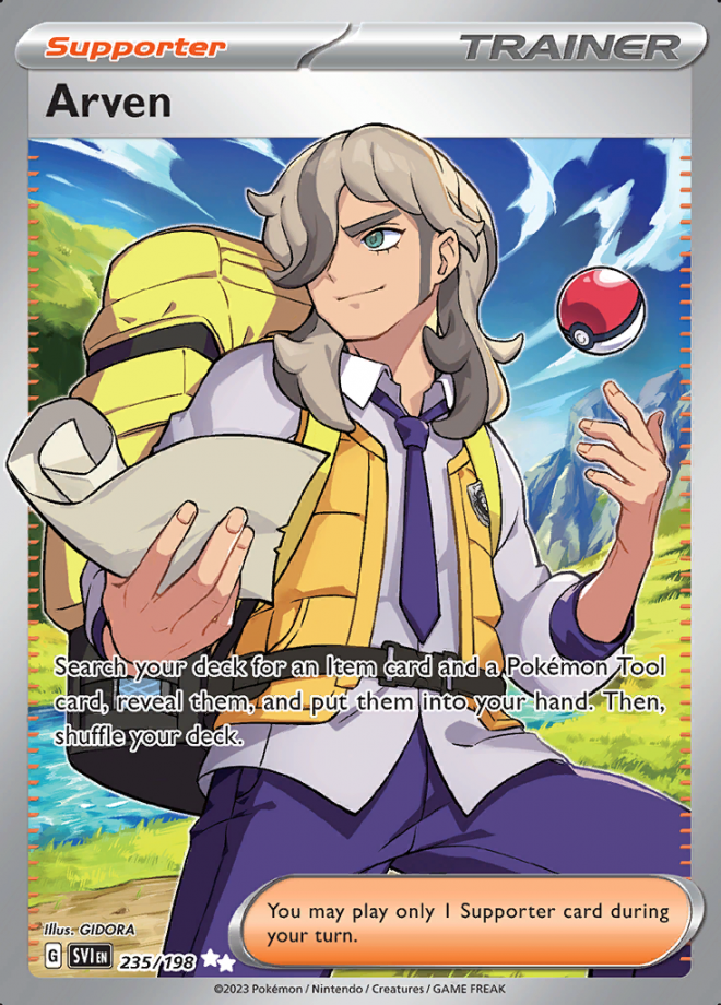 Scarlet & Violet Card List - Pokemon TCG - DigitalTQ