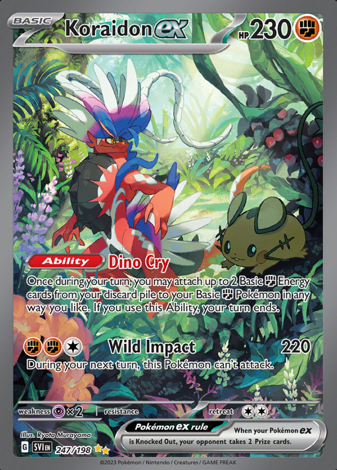 Scarlet & Violet Card List - Pokemon TCG - DigitalTQ