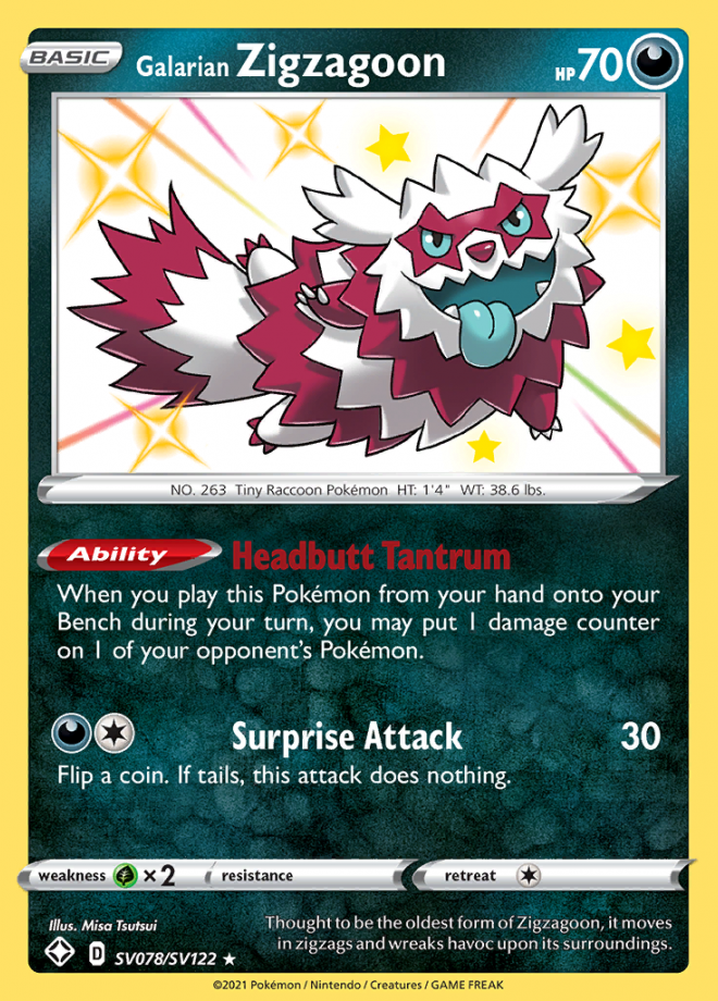 Galarian Zigzagoon