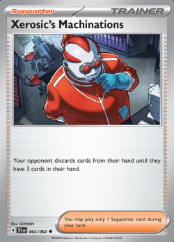 Xerosic's Machinations 064/064 - Pokemon Cards: Lotto 4 Carte Playset Fairy Rose