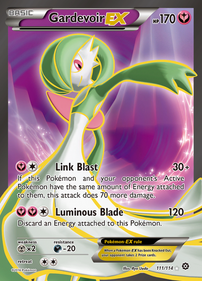 Pokemon Primal Clash Mega Gardevoir-EX #106 