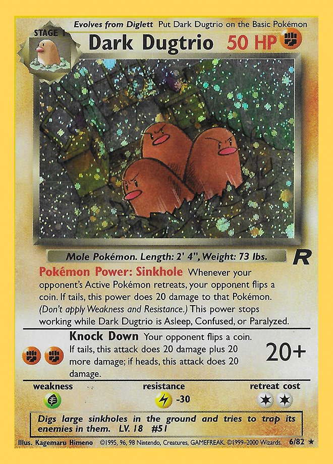 Dark Dugtrio