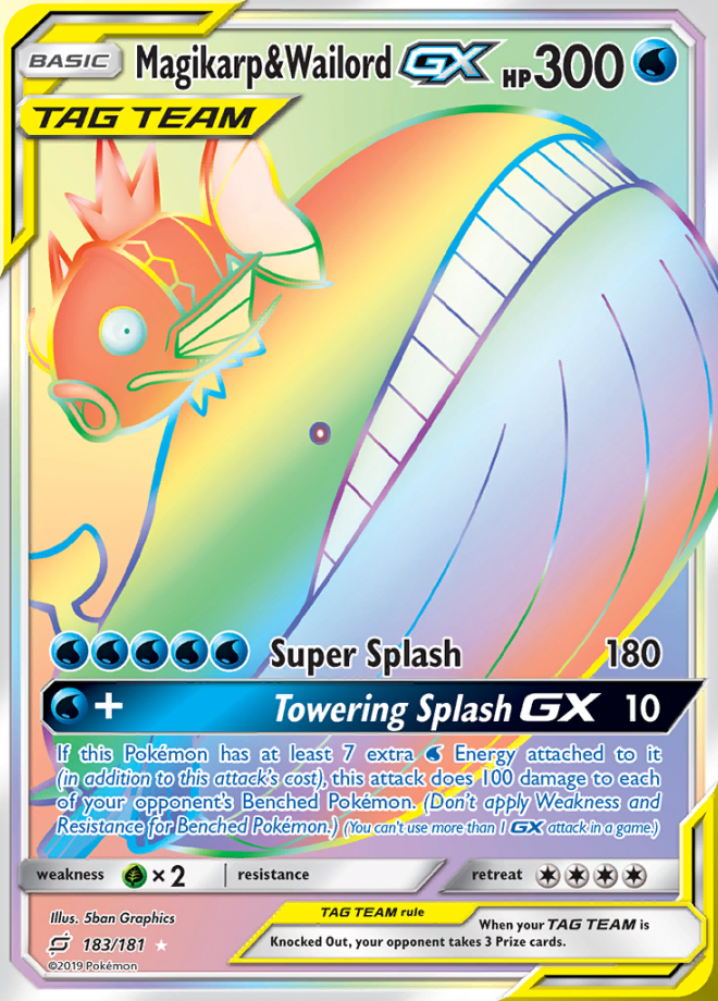 Magikarp & Wailord GX