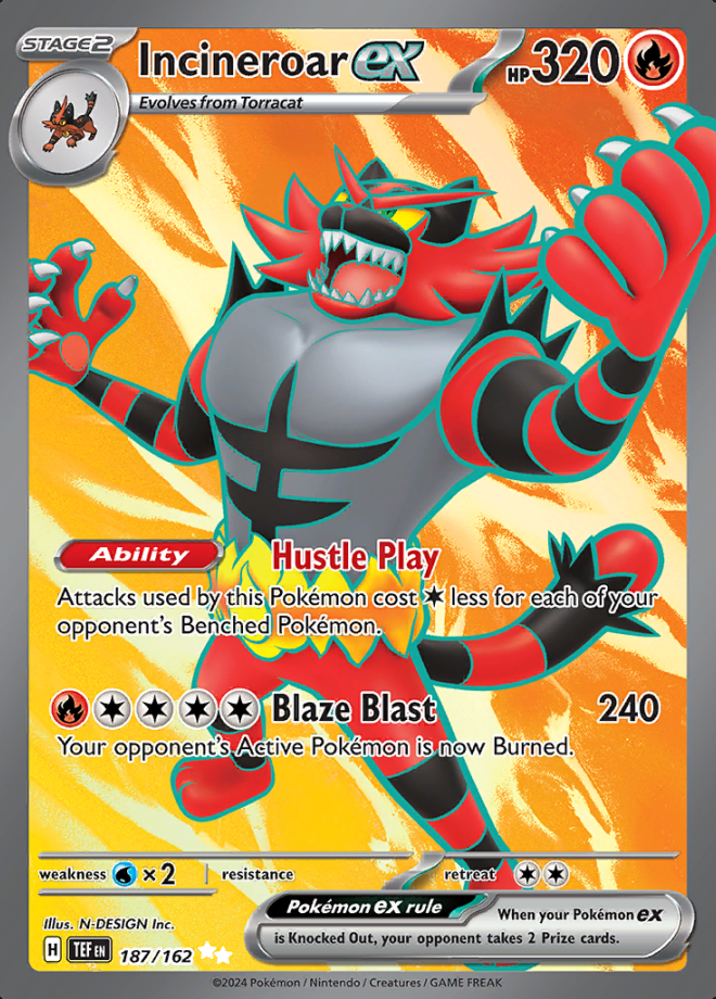 Incineroar EX