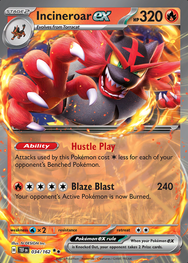 Incineroar EX