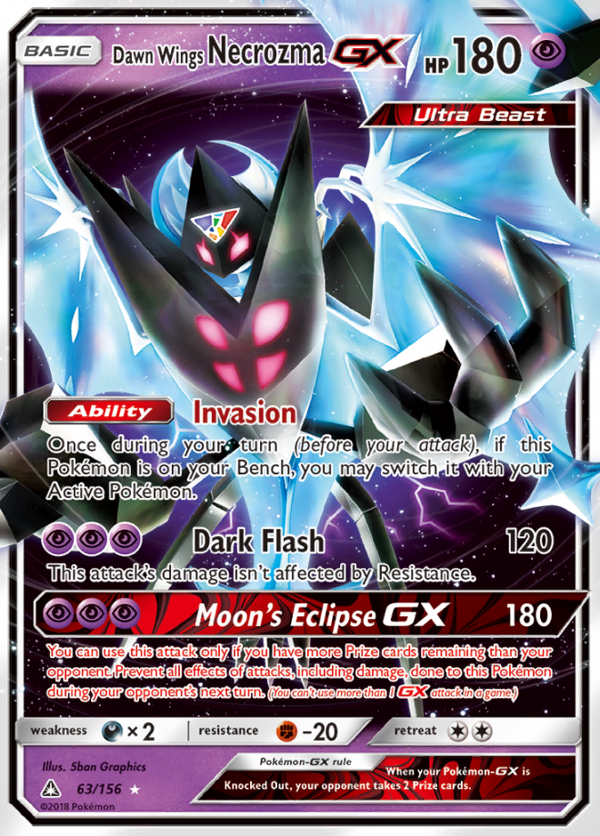 Dawn Wings Necrozma GX