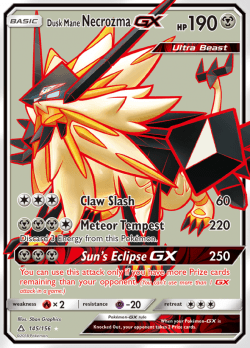 Dusk Mane Necrozma GX