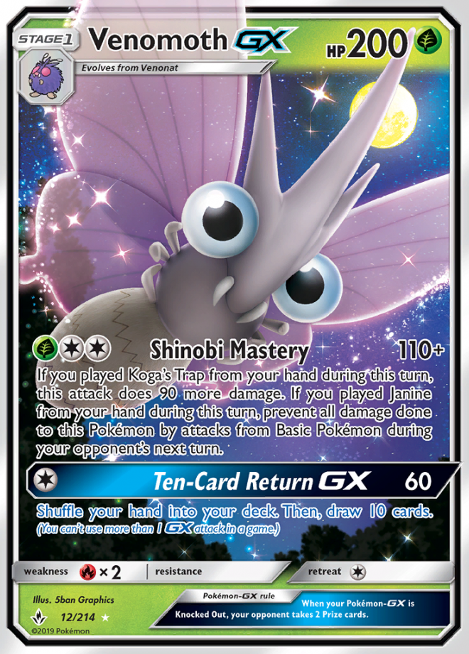 Venomoth GX