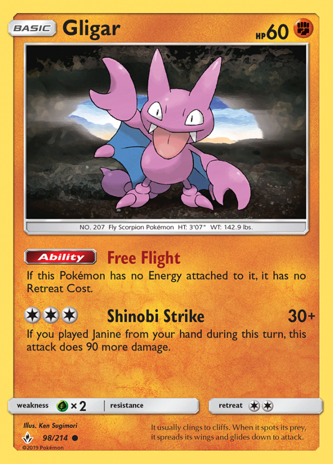 Gligar - XY: Phantom Forces - Pokemon