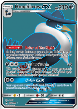 Honchkrow GX