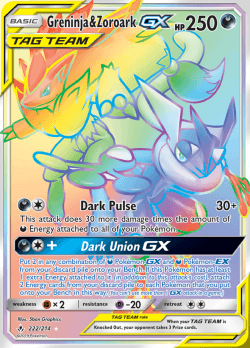 Greninja & Zoroark GX