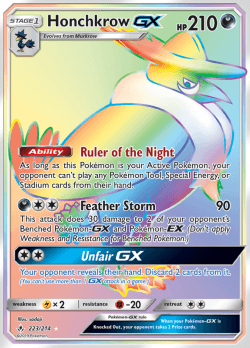 Honchkrow GX