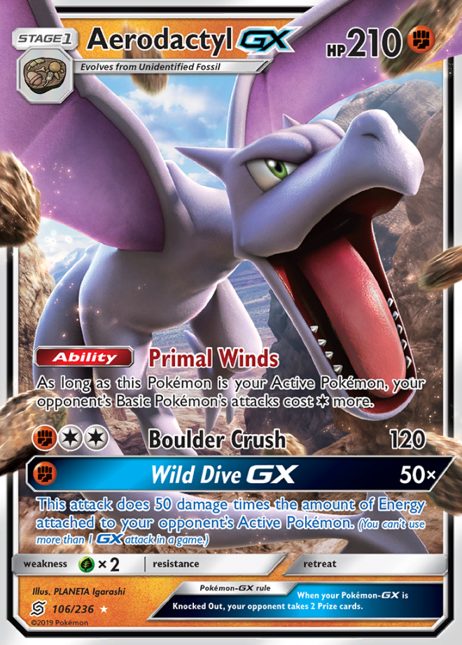 Aerodactyl GX