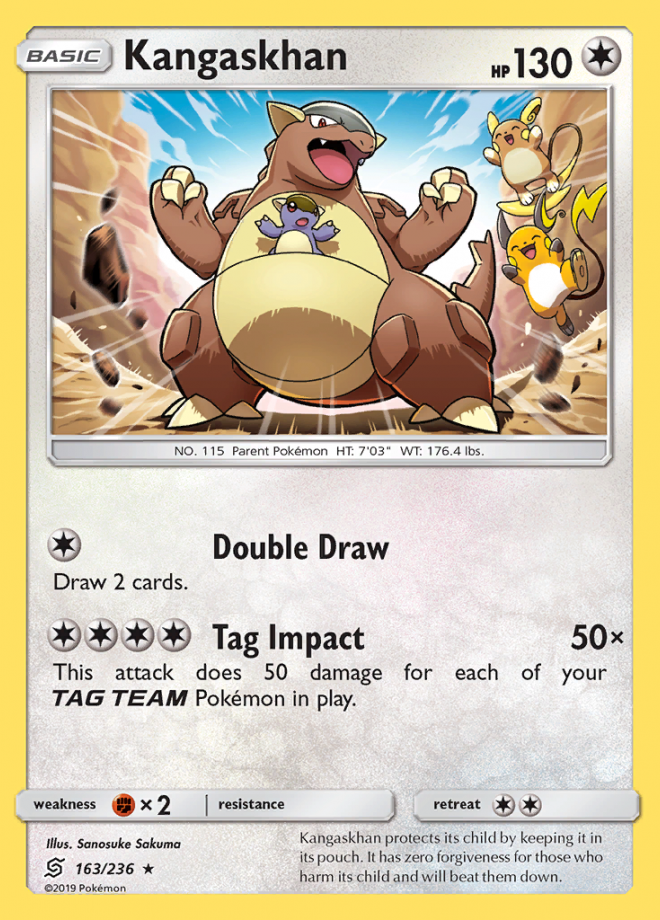 Kangaskhan-GX, Sun & Moon Promo, TCG Card Database