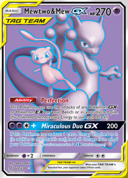 Mewtwo & Mew GX