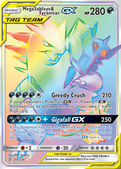 Mega Sableye & Tyranitar GX