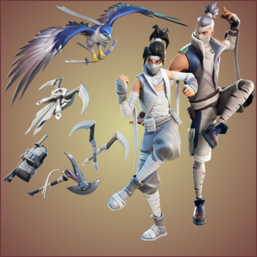 Kuno + Kenji + Falcon + Talons + Quickstrike + Katana & Kunai + Dual Kama