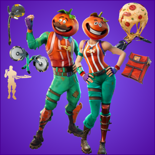 Tomatohead + Special Delivery + Crustina + Pair-peronni + Axeroni + Extra Cheese + Pizza Party  + Tomatohead Quests