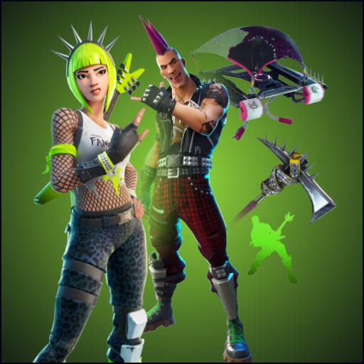 Power Chord + Six String + Riot + Anarchy Axe + Stage Dive + Rock Out