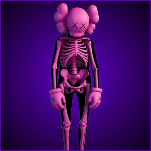 KAWS Skeleton