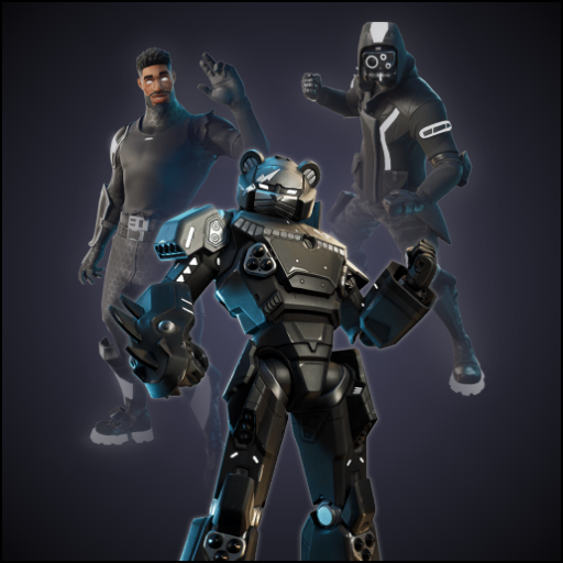 Shadow Archetype + Dark Paradigm + Nite Gunner + Nite Bag + Mecha Team Shadow + Shadow Jet Set