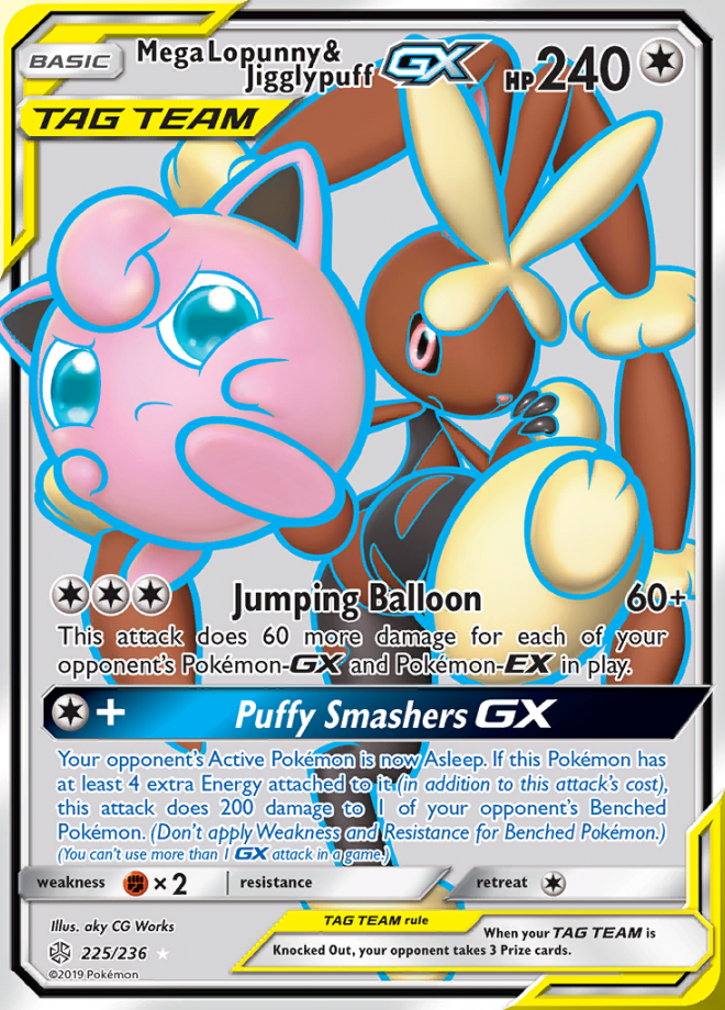 Mega Lopunny & Jigglypuff GX