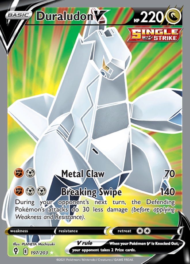 Duraludon V Evolving Skies Ultra Rare Pokemon TCG DigitalTQ