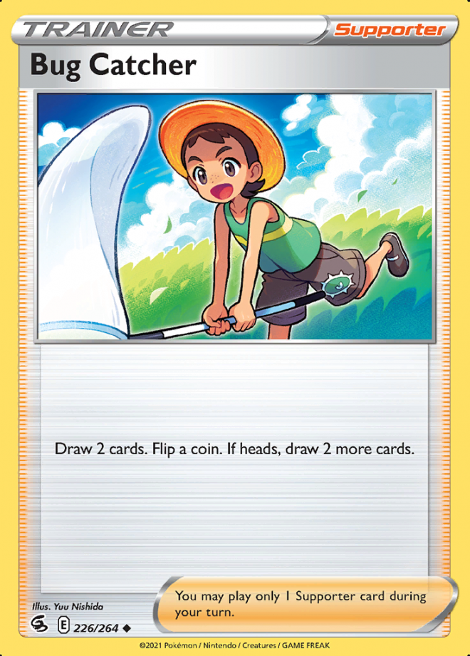 Bug Catcher - Fusion Strike - Uncommon - Pokemon TCG - DigitalTQ