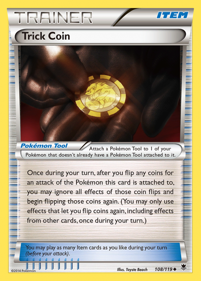 Trick Coin Phantom Forces Pokemon TCG DigitalTQ
