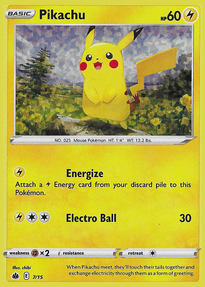 Pikachu Pokemon 2022 McDonalds MatchBattle Promotion Set Rare Holo