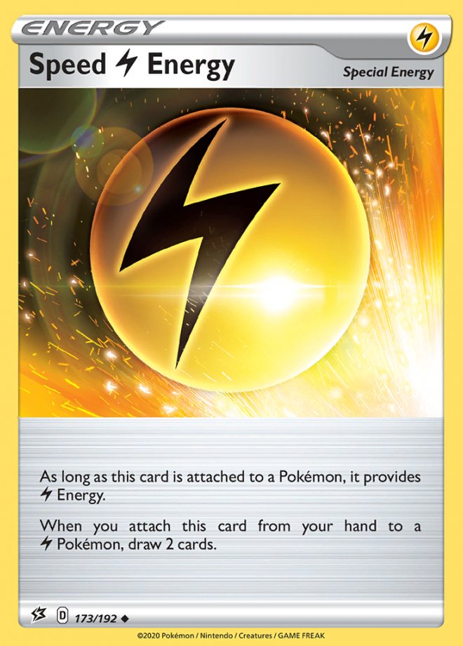 Speed Energy Rebel Clash Pokemon TCG DigitalTQ