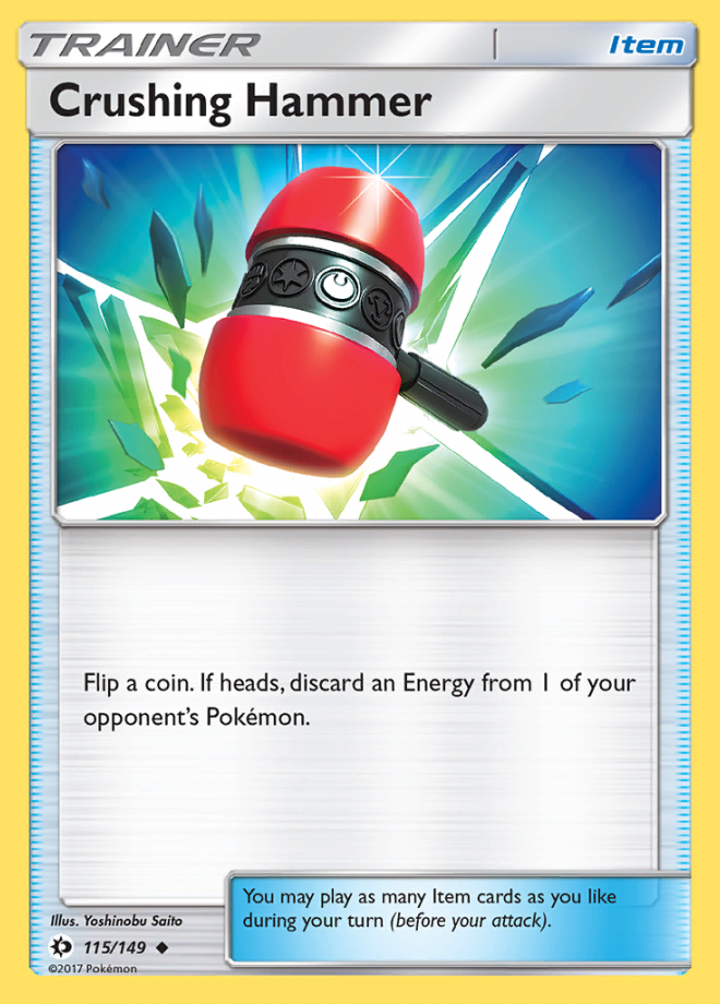 Crushing Hammer Sun & Moon Pokemon TCG DigitalTQ