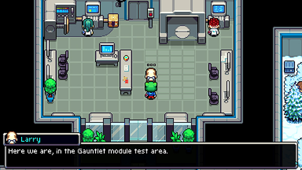 Gauntlet Module Test Area