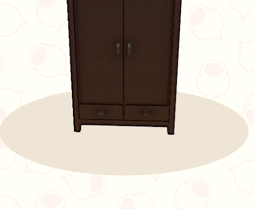 Dark Wooden Cabinet