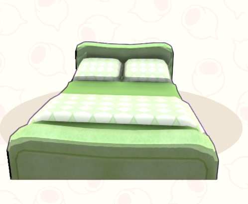 Green Bed