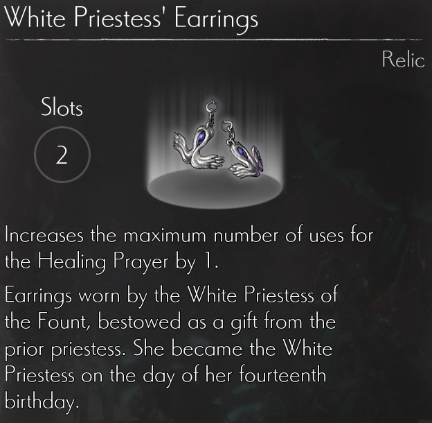 White Priestess Earrings