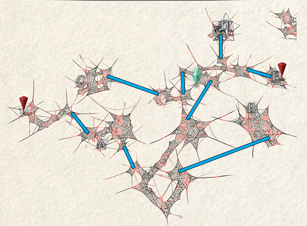 Communication Network Map