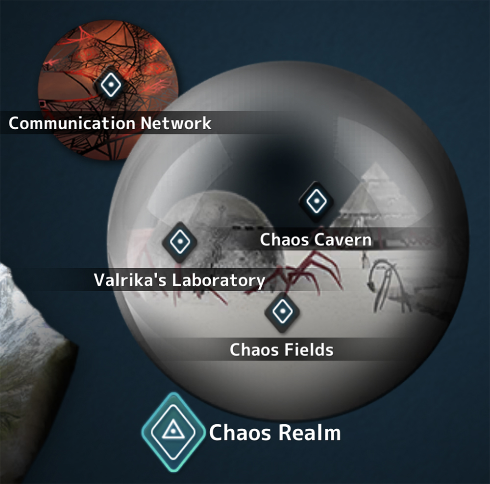 Chaos Realm World Map