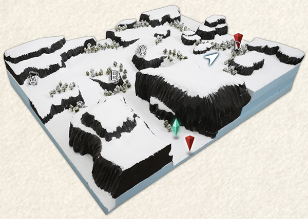 Frozen Tundra Map