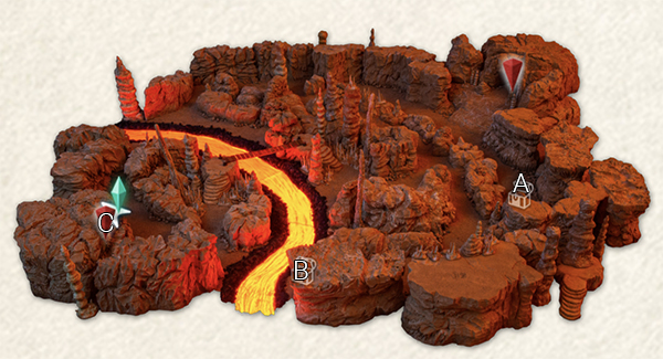 Volcanic Cavern - Lava Stream