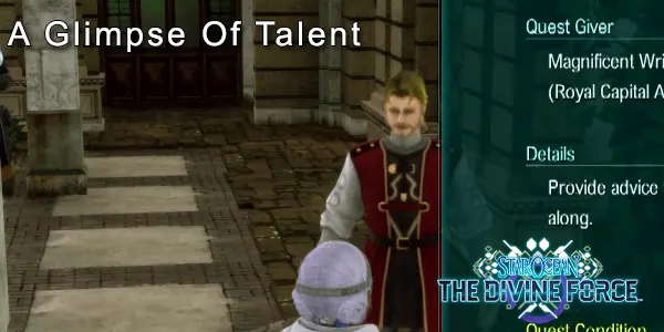 A Glimpse Of Talent - Star Ocean: The Divine Force Sidequest