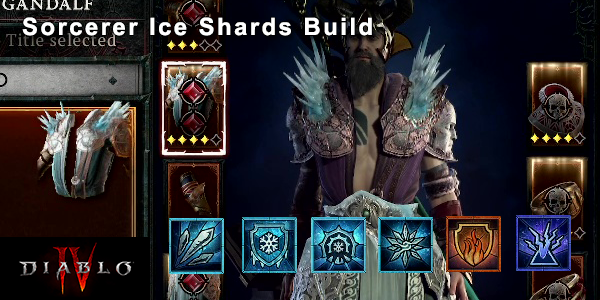 Diablo 4 - Sorcerer Build - Ice Shards