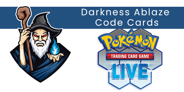 Giveaway: 20 Darkness Ablaze Code Cards Pokemon TCG