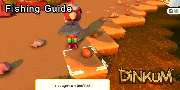 Dinkum - Ръководство за риболов