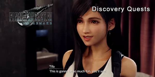 Final Fantasy VII Remake - Discovery Story Quests