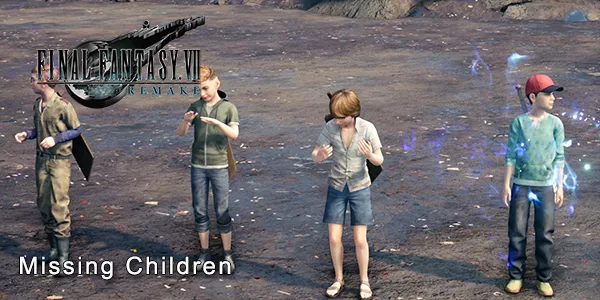 Final Fantasy VII Remake - Missing Children - Side Quest