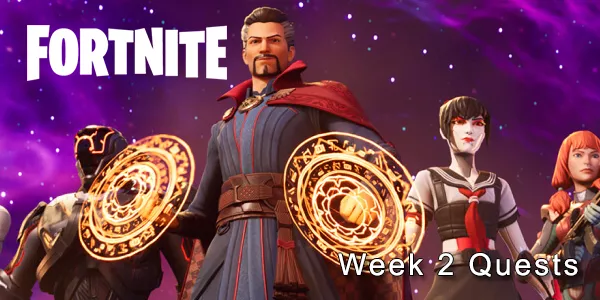 Fortnite Chapter 3 Season 2 Week 2 Quests - Sliding, Exotic Weapons, Remote Explosives and Tanks